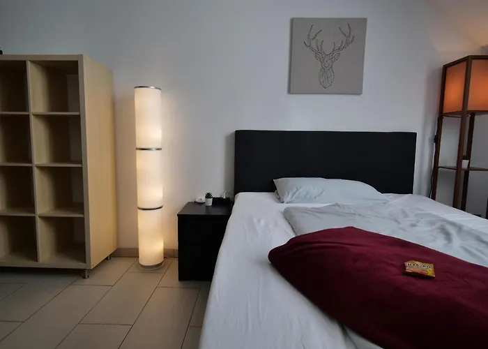 Gemütliches Apartment über den Dächern von KA - privater Balkon&free Netflix&Fitness&Coffee-Bar