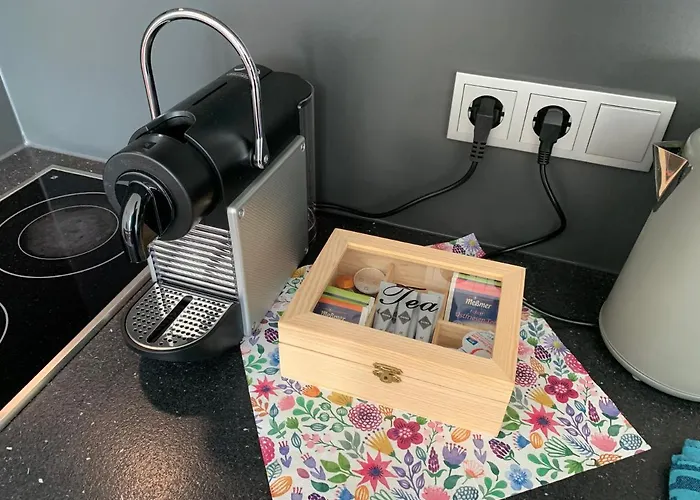Gemütliches Apartment über den Dächern von KA - privater Balkon&free Netflix&Fitness&Coffee-Bar